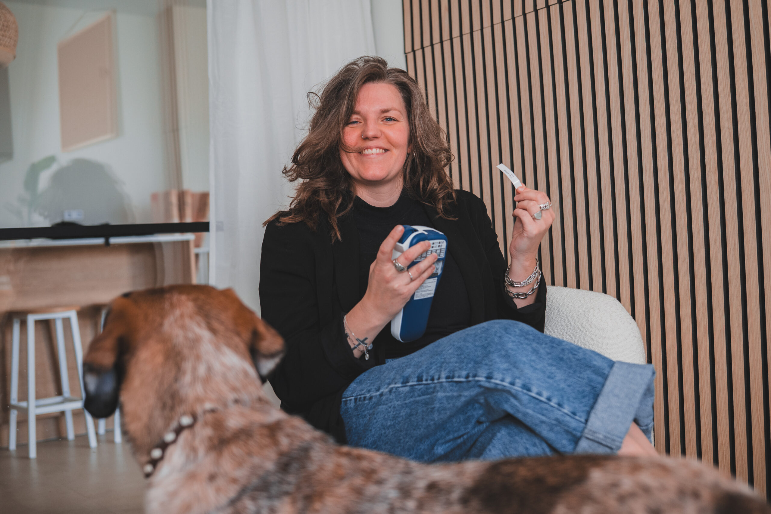 Professional Organizer met labelmachine